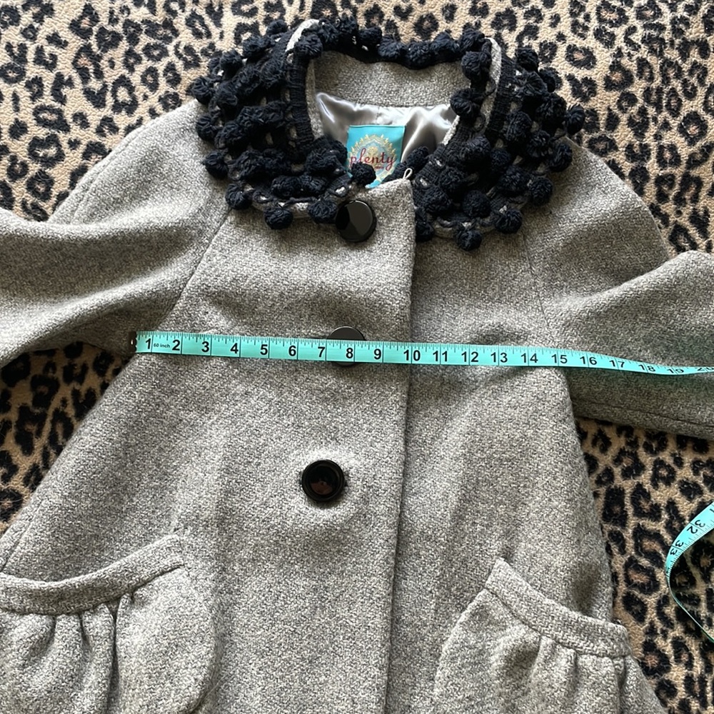 Plenty by Tracy Reese Wool Coat P - Picture 6 of 8